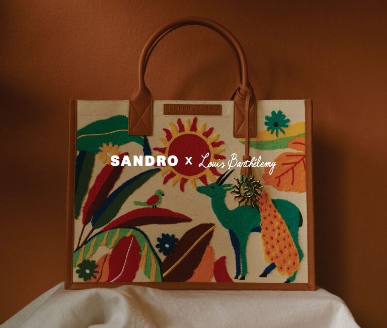 La nueva cápsula de Sandro firmada por el artista Louis Barthélemy